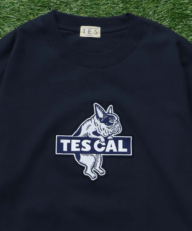 TES CAL FELT WAPPEN BIG T-SHIRT / ビッグシルエットTシャツ
