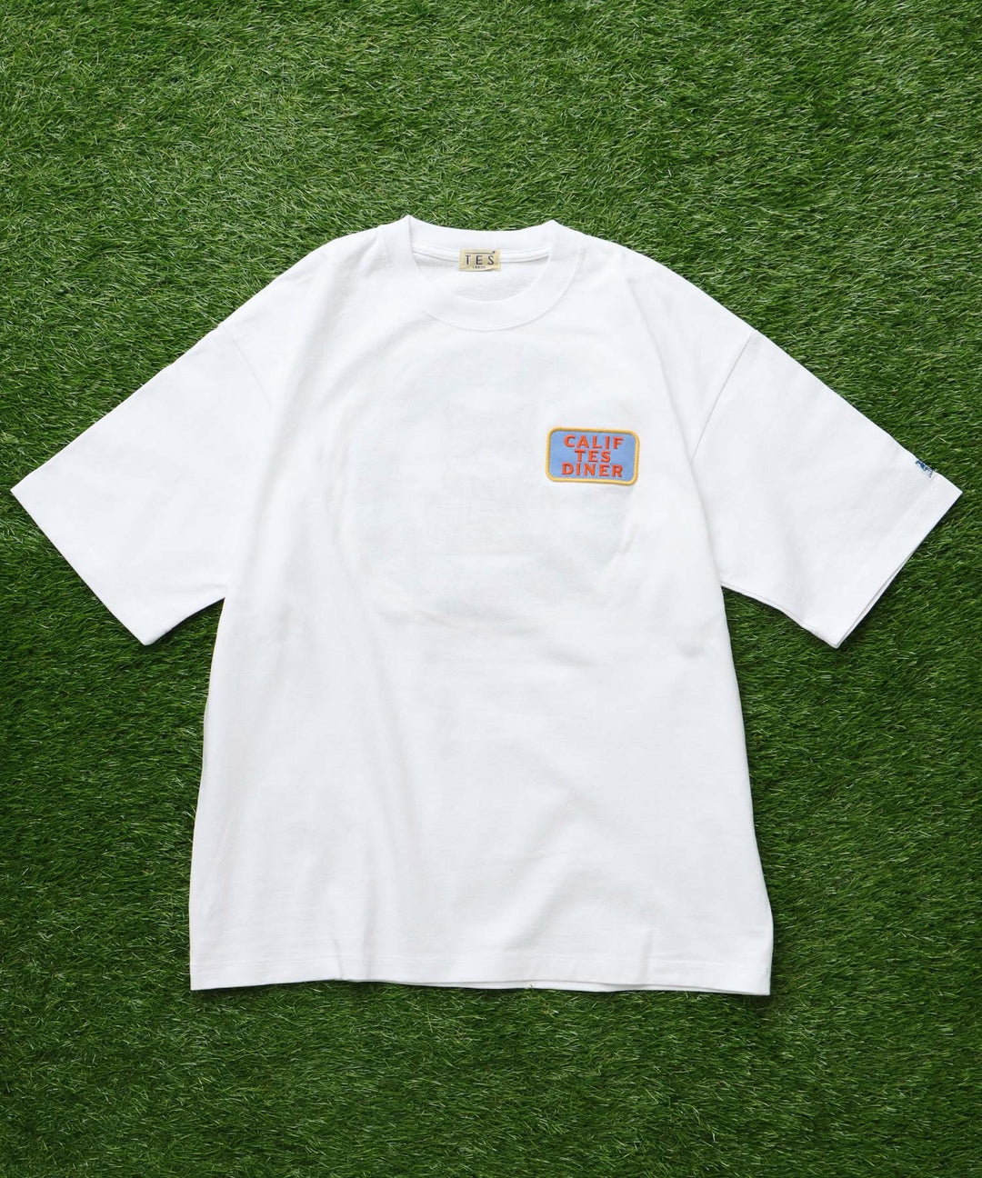 TES CALIFORNIA DINER EMB BIG T-SHIRT / ビッグシルエットTシャツ