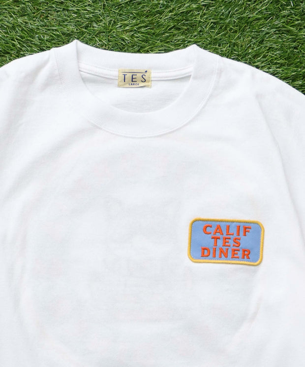 TES CALIFORNIA DINER EMB BIG T-SHIRT / ビッグシルエットTシャツ