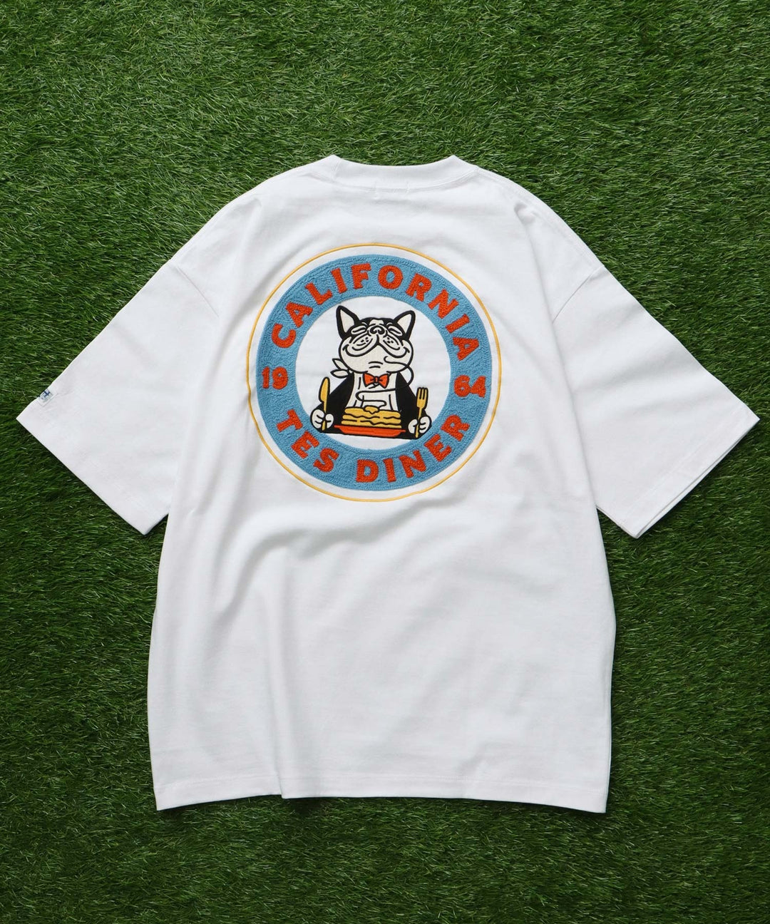 TES CALIFORNIA DINER EMB BIG T-SHIRT / ビッグシルエットT