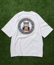TES CALIFORNIA DINER EMB BIG T-SHIRT / ビッグシルエットTシャツ