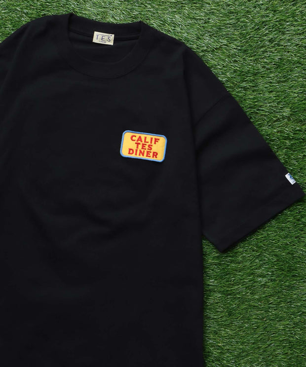 TES CALIFORNIA DINER EMB BIG T-SHIRT / ビッグシルエットTシャツ
