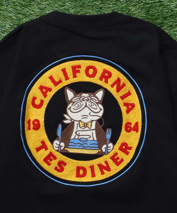 TES CALIFORNIA DINER EMB BIG T-SHIRT / ビッグシルエットTシャツ