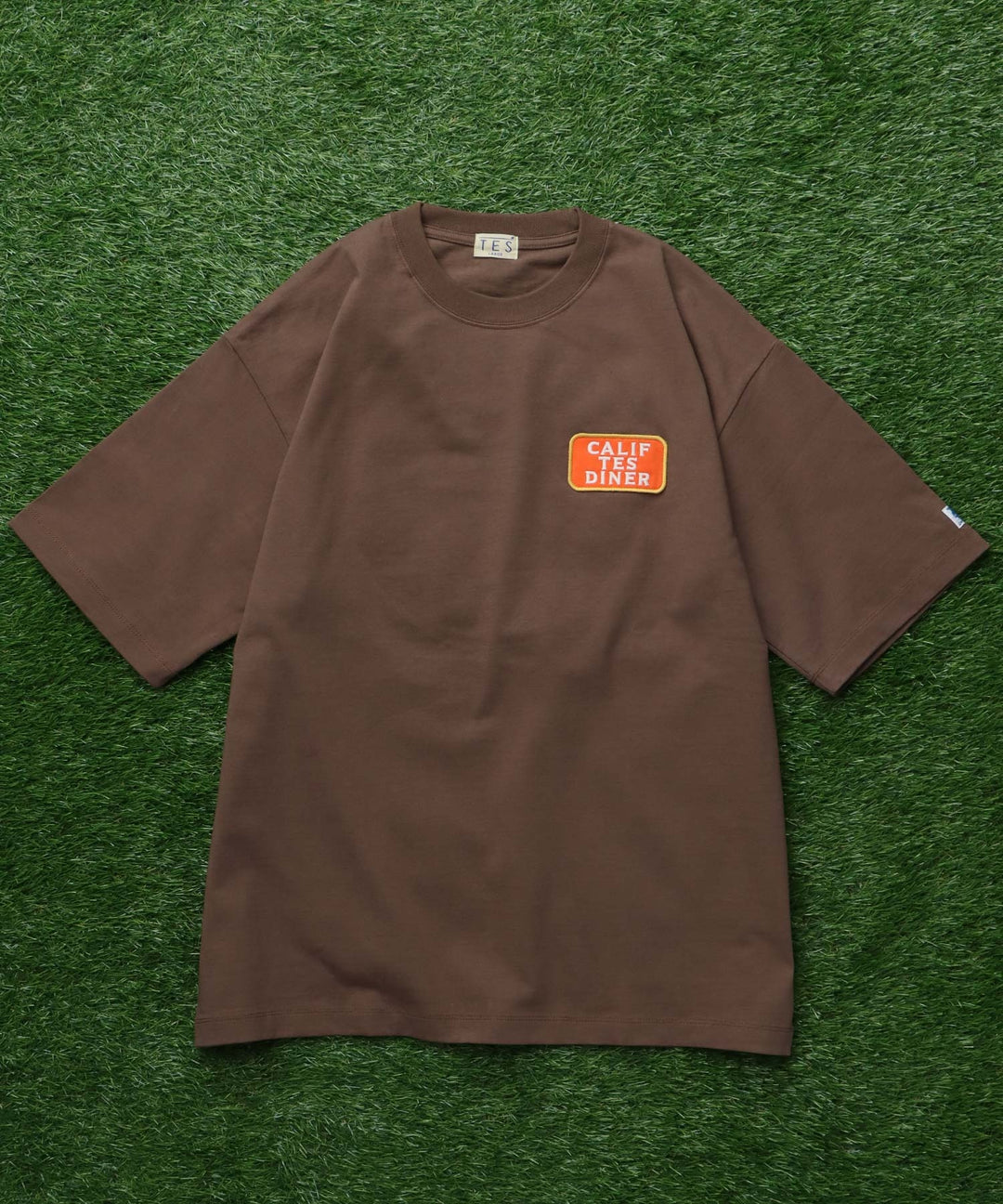 TES CALIFORNIA DINER EMB BIG T-SHIRT / ビッグシルエットT