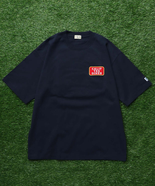 TES CALIFORNIA DINER EMB BIG T-SHIRT / ビッグシルエットTシャツ