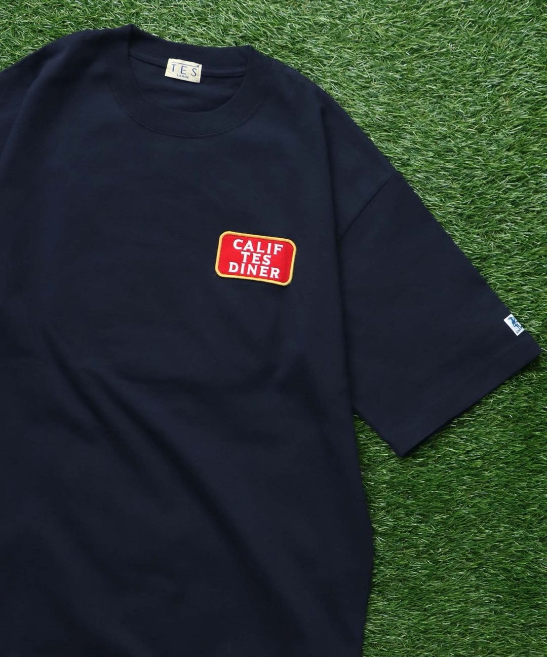 TES CALIFORNIA DINER EMB BIG T-SHIRT / ビッグシルエットTシャツ