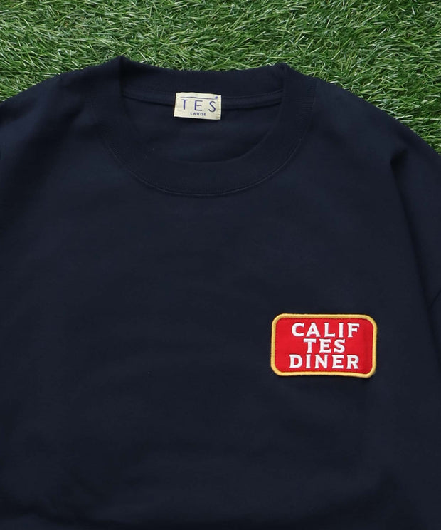 TES CALIFORNIA DINER EMB BIG T-SHIRT / ビッグシルエットTシャツ