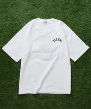 《7月上旬お届け予定》TES BOWLING EMB BIG T-SHIRT / ビッグシルエットTシャツ