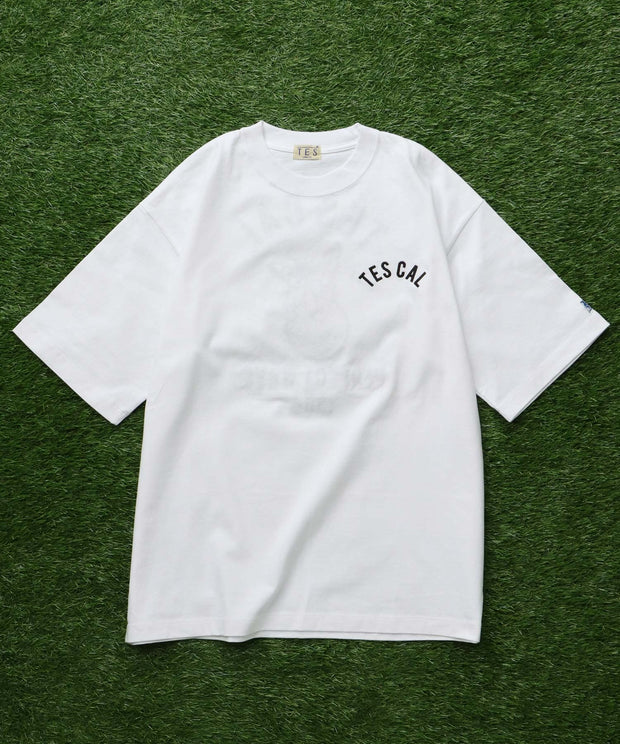 《7月上旬お届け予定》TES BOWLING EMB BIG T-SHIRT / ビッグシルエットTシャツ