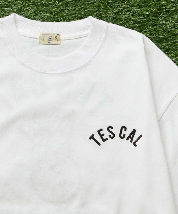 《7月上旬お届け予定》TES BOWLING EMB BIG T-SHIRT / ビッグシルエットTシャツ