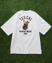 《7月上旬お届け予定》TES BOWLING EMB BIG T-SHIRT / ビッグシルエットTシャツ