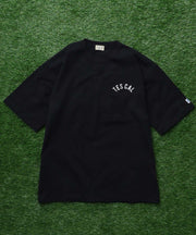 《7月上旬お届け予定》TES BOWLING EMB BIG T-SHIRT / ビッグシルエットTシャツ