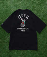 《7月上旬お届け予定》TES BOWLING EMB BIG T-SHIRT / ビッグシルエットTシャツ