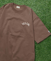 《7月上旬お届け予定》TES BOWLING EMB BIG T-SHIRT / ビッグシルエットTシャツ