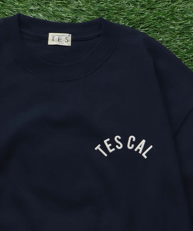《7月上旬お届け予定》TES BOWLING EMB BIG T-SHIRT / ビッグシルエットTシャツ