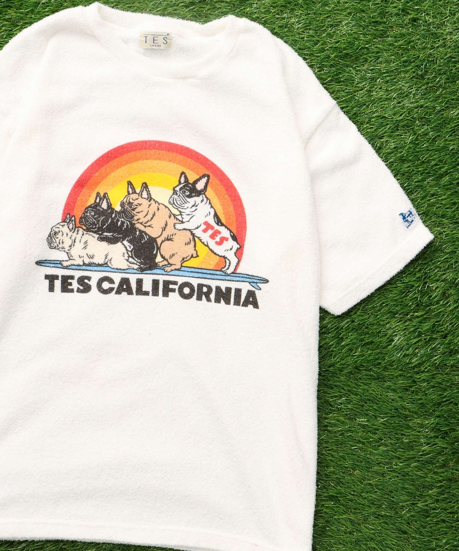 THE ENDLESS SUMMER（TES） - TES パイルカーディガン The Endless Summer ブラック TES パイルカーディガン The Endless Summer ブラック