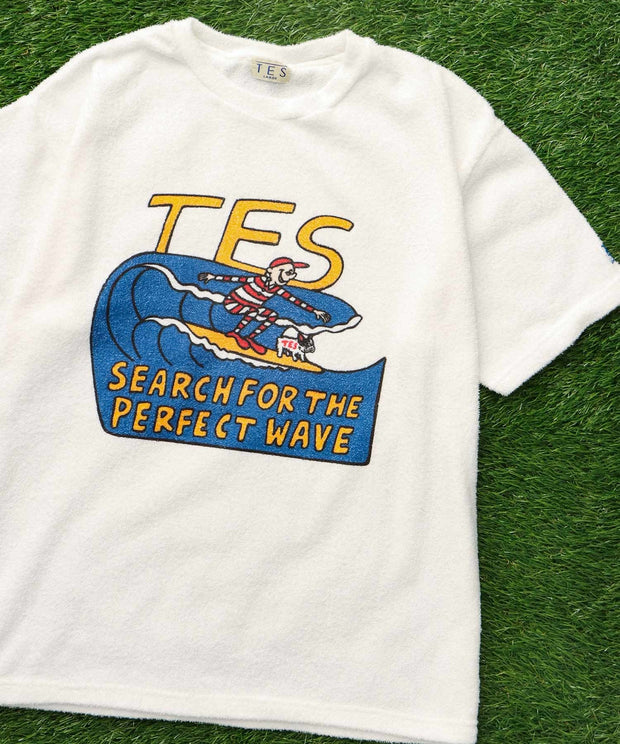 TES COMFORTABLE PILE MALIBU DINER T-SHIRT / Tシャツ