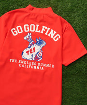 《6月下旬お届け予定》TES GOLF 4WAY STRETCH MOCK NECK / ハイネックTシャツ