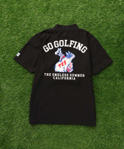 《6月下旬お届け予定》TES GOLF 4WAY STRETCH MOCK NECK / ハイネックTシャツ