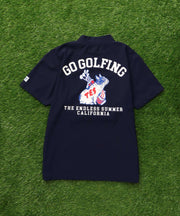 《6月下旬お届け予定》TES GOLF 4WAY STRETCH MOCK NECK / ハイネックTシャツ
