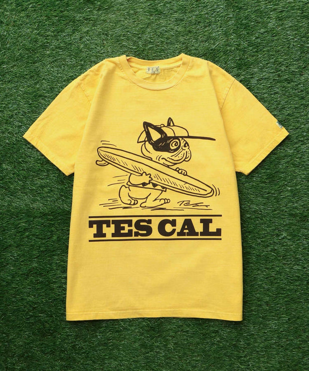 TES VINTAGE GRAPHIC PIGMENT T-SHIRT / Tシャツ