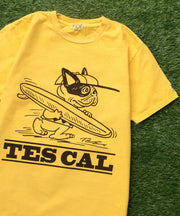 TES VINTAGE GRAPHIC PIGMENT T-SHIRT / Tシャツ