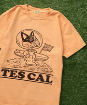 TES VINTAGE GRAPHIC PIGMENT T-SHIRT / Tシャツ