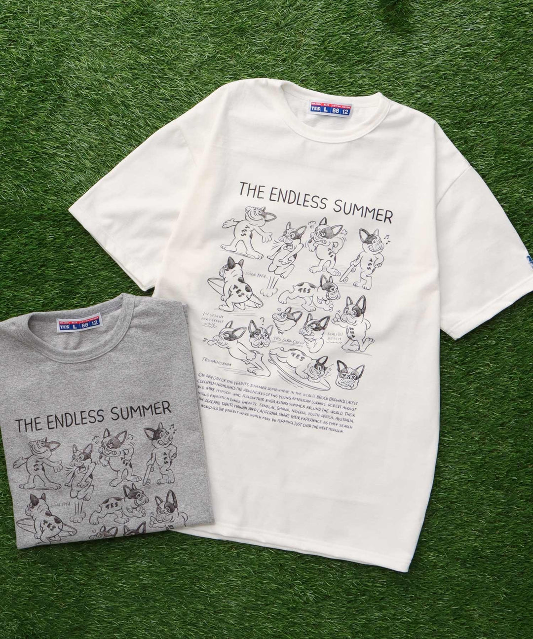 TES 8812 BUHI SKETCH T-SHIRT / Tシャツ – TES | THE ENDLESS SUMMER
