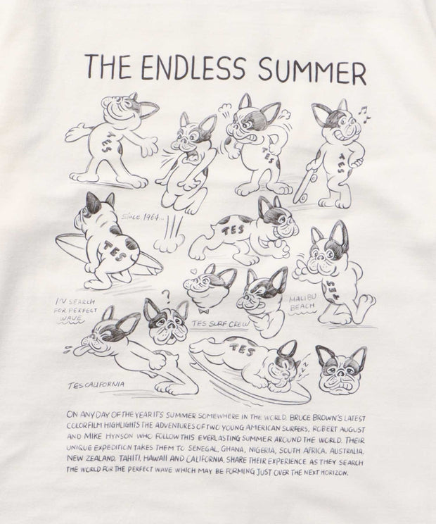 TES 8812 BUHI SKETCH T-SHIRT / Tシャツ