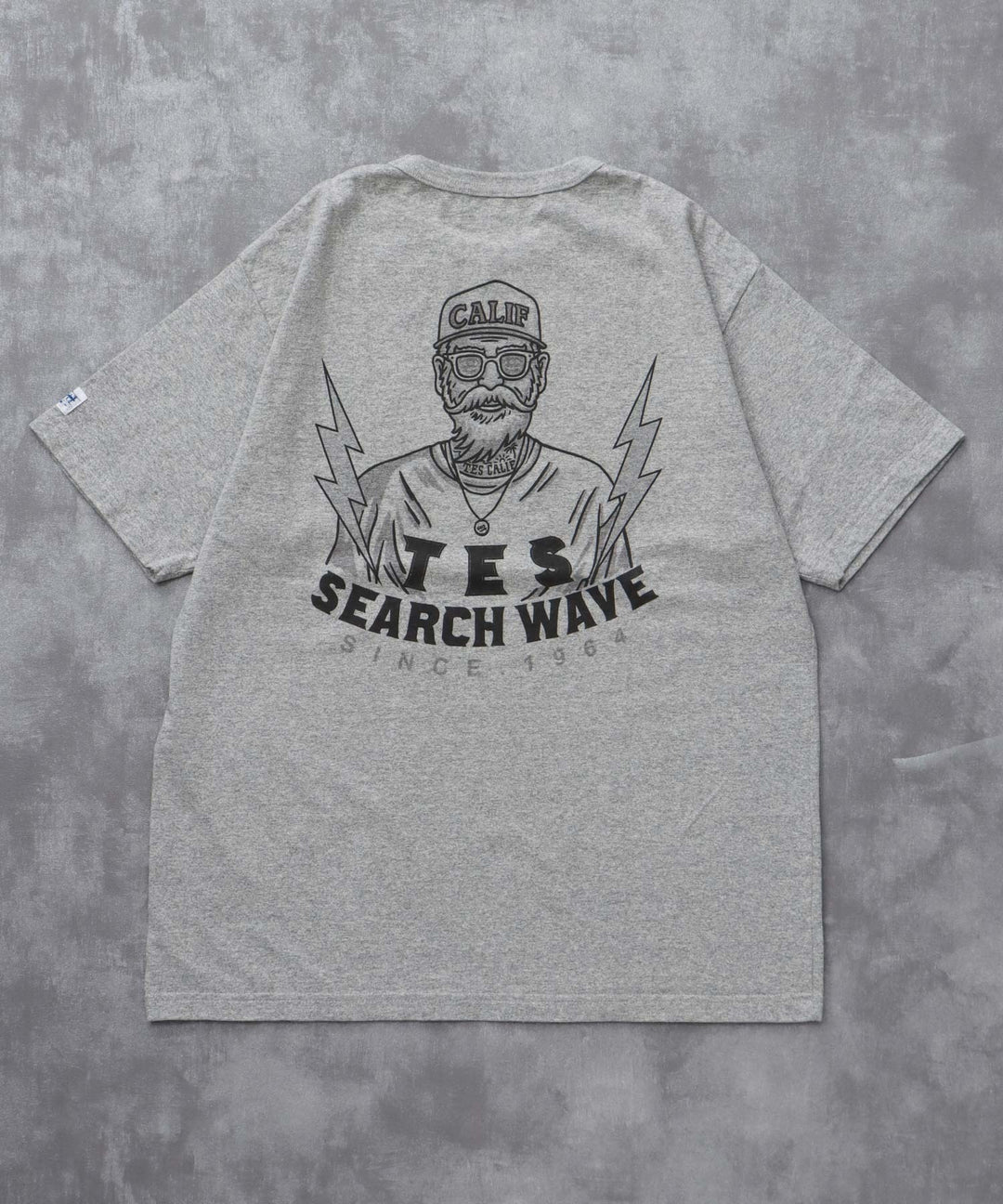 TES PAINTER SURFER Tee新品 TES/テス】SURF'S UP COLLEGE TEE GREEN Tシャツ THE ENDLESS SUMMER