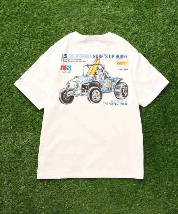 《6月下旬お届け予定》TES SURF'S UP BUGGY T-SHIRT / Tシャツ