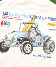 《6月下旬お届け予定》TES SURF'S UP BUGGY T-SHIRT / Tシャツ