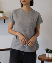 TES COMFORTABLE PILE FRENCH SLEEVE  / Tシャツ