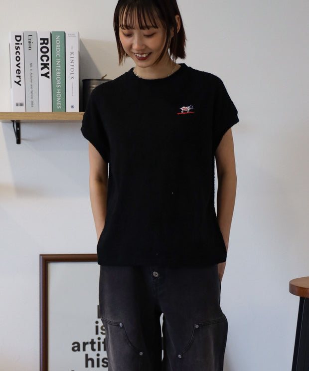 TES COMFORTABLE PILE FRENCH SLEEVE  / Tシャツ
