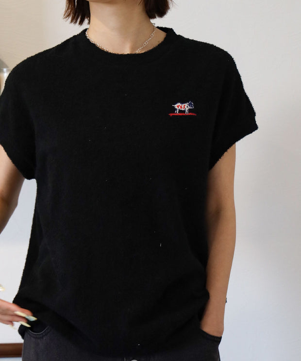 TES COMFORTABLE PILE FRENCH SLEEVE  / Tシャツ