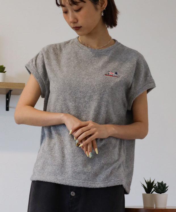 TES COMFORTABLE PILE FRENCH SLEEVE  / Tシャツ