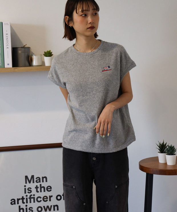 TES COMFORTABLE PILE FRENCH SLEEVE  / Tシャツ