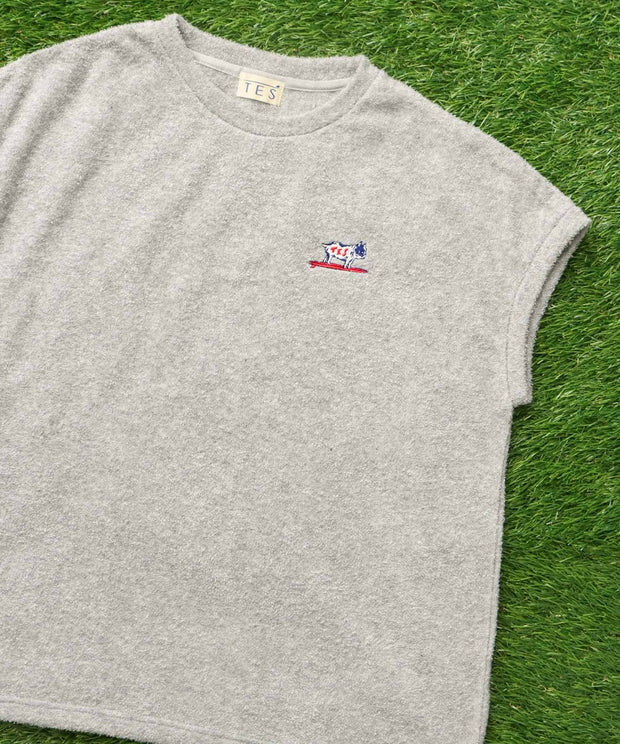 TES COMFORTABLE PILE FRENCH SLEEVE  / Tシャツ