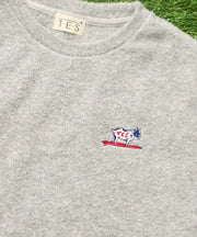 TES COMFORTABLE PILE FRENCH SLEEVE  / Tシャツ
