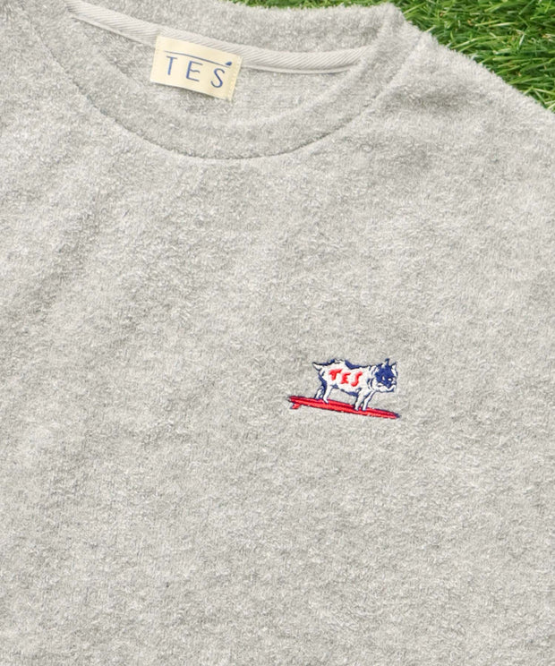 TES COMFORTABLE PILE FRENCH SLEEVE  / Tシャツ