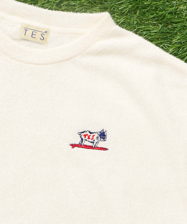 TES COMFORTABLE PILE FRENCH SLEEVE  / Tシャツ