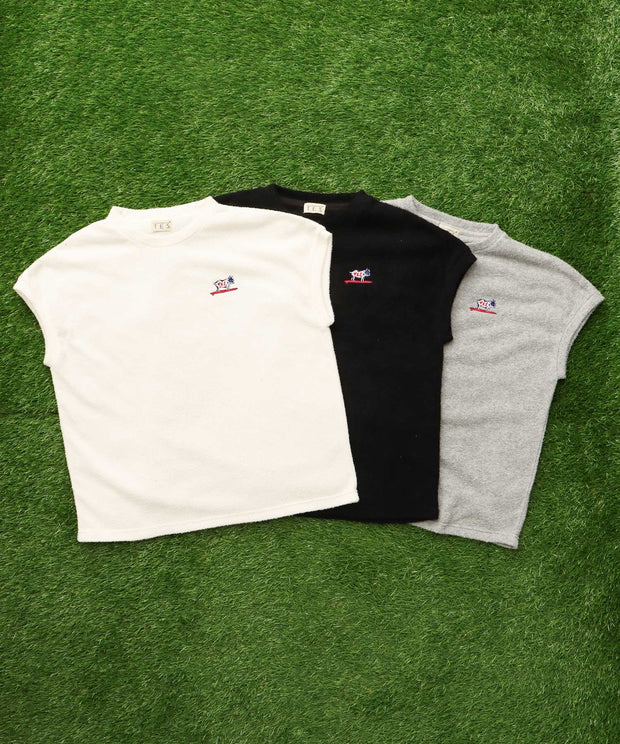 TES COMFORTABLE PILE FRENCH SLEEVE  / Tシャツ