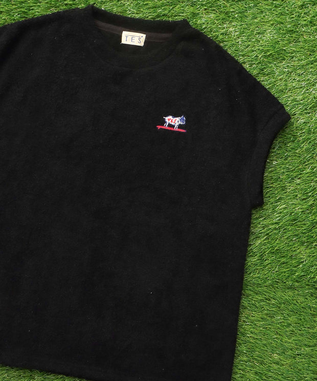 TES COMFORTABLE PILE FRENCH SLEEVE  / Tシャツ