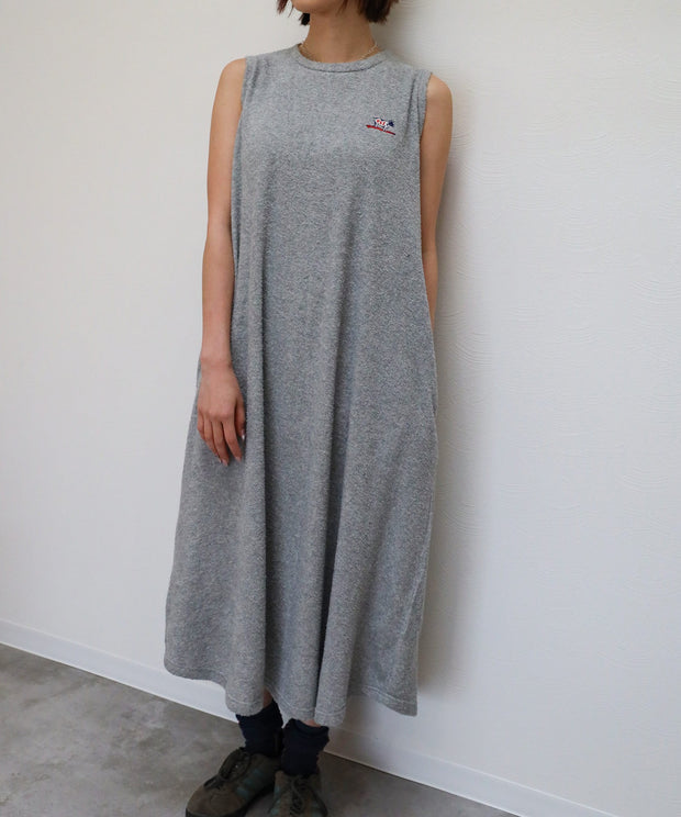 TES COMFORTABLE PILE NOSLEEVE ONE PIECE/ ワンピース