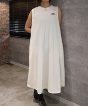 TES COMFORTABLE PILE NOSLEEVE ONE PIECE/ ワンピース