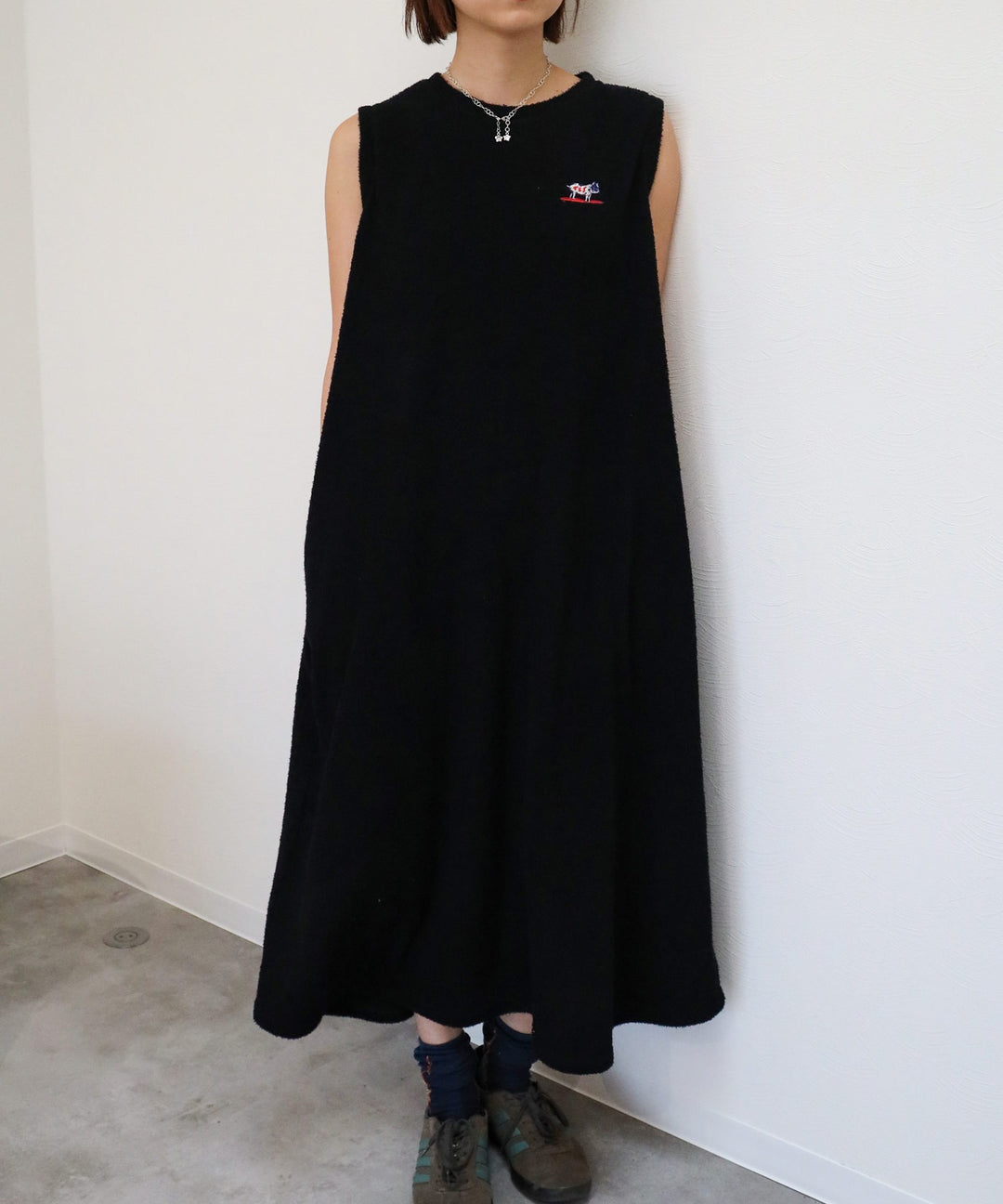 TES COMFORTABLE PILE NOSLEEVE ONE PIECE/ ワンピース – TES | THE