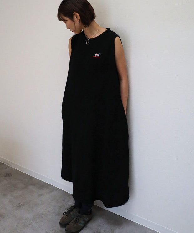 TES COMFORTABLE PILE NOSLEEVE ONE PIECE/ ワンピース