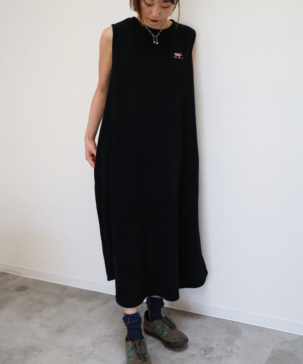TES COMFORTABLE PILE NOSLEEVE ONE PIECE/ ワンピース