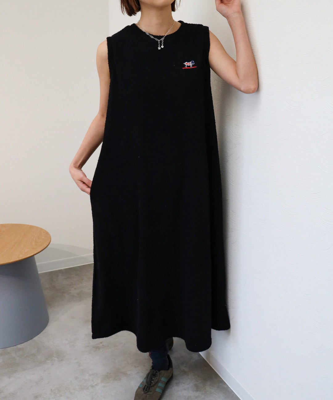 TES COMFORTABLE PILE NOSLEEVE ONE PIECE/ ワンピース – TES | THE
