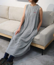 TES COMFORTABLE PILE NOSLEEVE ONE PIECE/ ワンピース